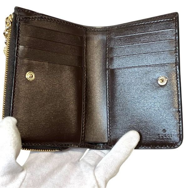 Gucci GG Canvas Compact Wallet Bifold — view 3