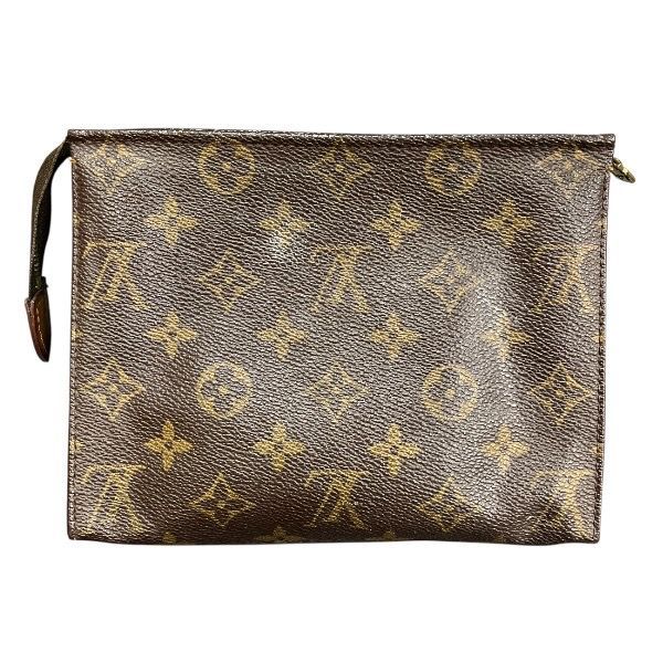Louis Vuitton Monogram Poche Toilette 19 Clutch Pouch — view 2