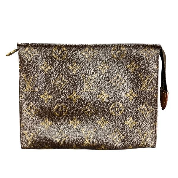 Louis Vuitton Monogram Poche Toilette 19 Clutch Pouch