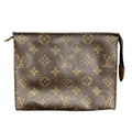 Louis Vuitton Monogram Poche Toilette 19 Clutch Pouch
