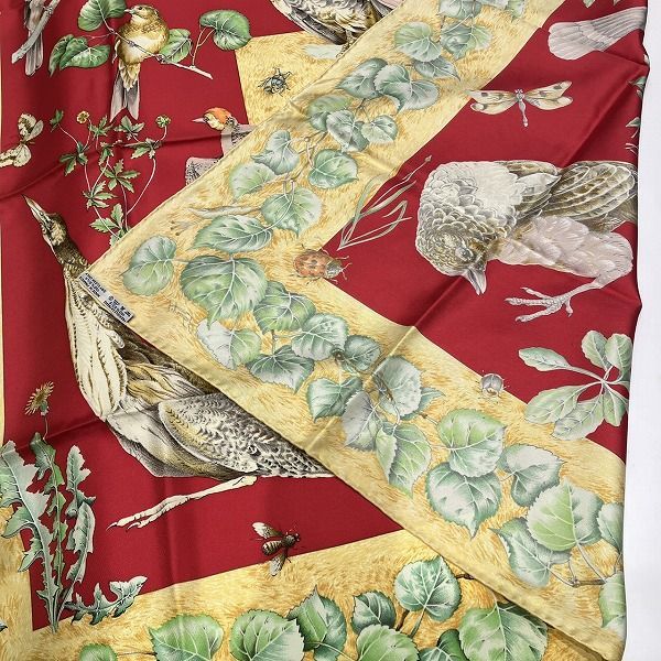Hermes Scarf Carre 90 Outdoor Life — view 9