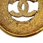 Chanel CC Logo Necklace Gold — view 7
