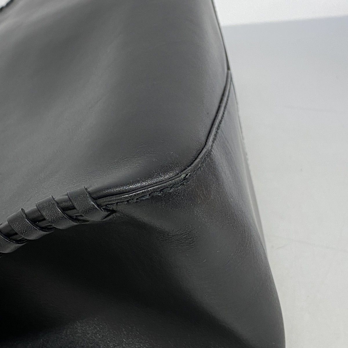 Gucci Handbag Leather Black Silver — view 6