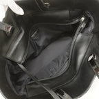Chanel Tote Paris Biarritz Calf Hair Black Silver — view 4