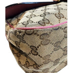 Gucci GG Canvas Beige Pink Shoulder — view 7