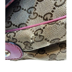 Gucci GG Canvas Beige Pink Shoulder — view 6