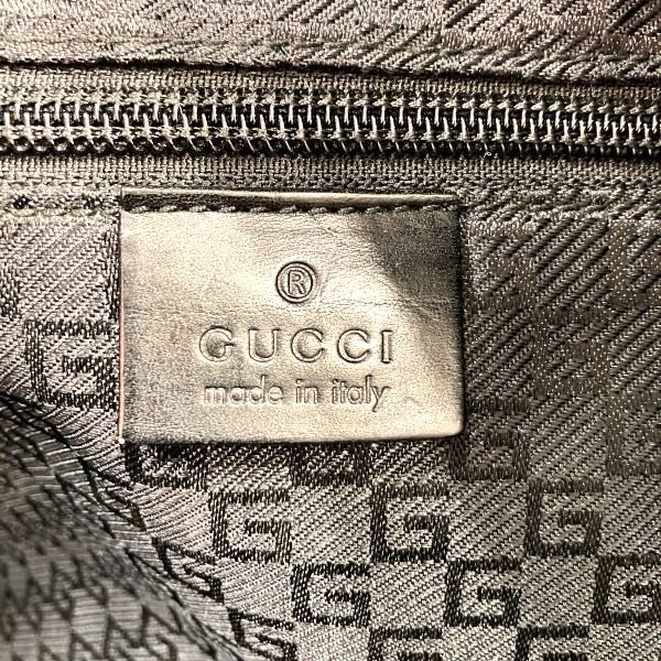 Gucci Leather Nylon Business Tote — view 4