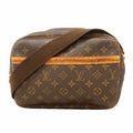 Louis Vuitton Shoulder Bag Monogram Reporter PM Brown
