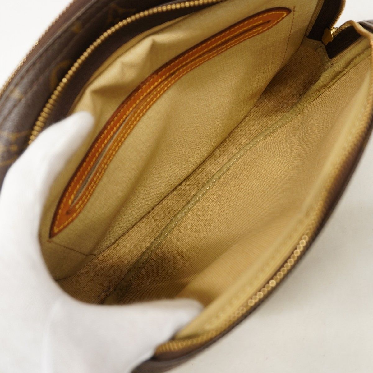 Louis Vuitton Shoulder Bag Monogram Reporter PM Brown — view 4