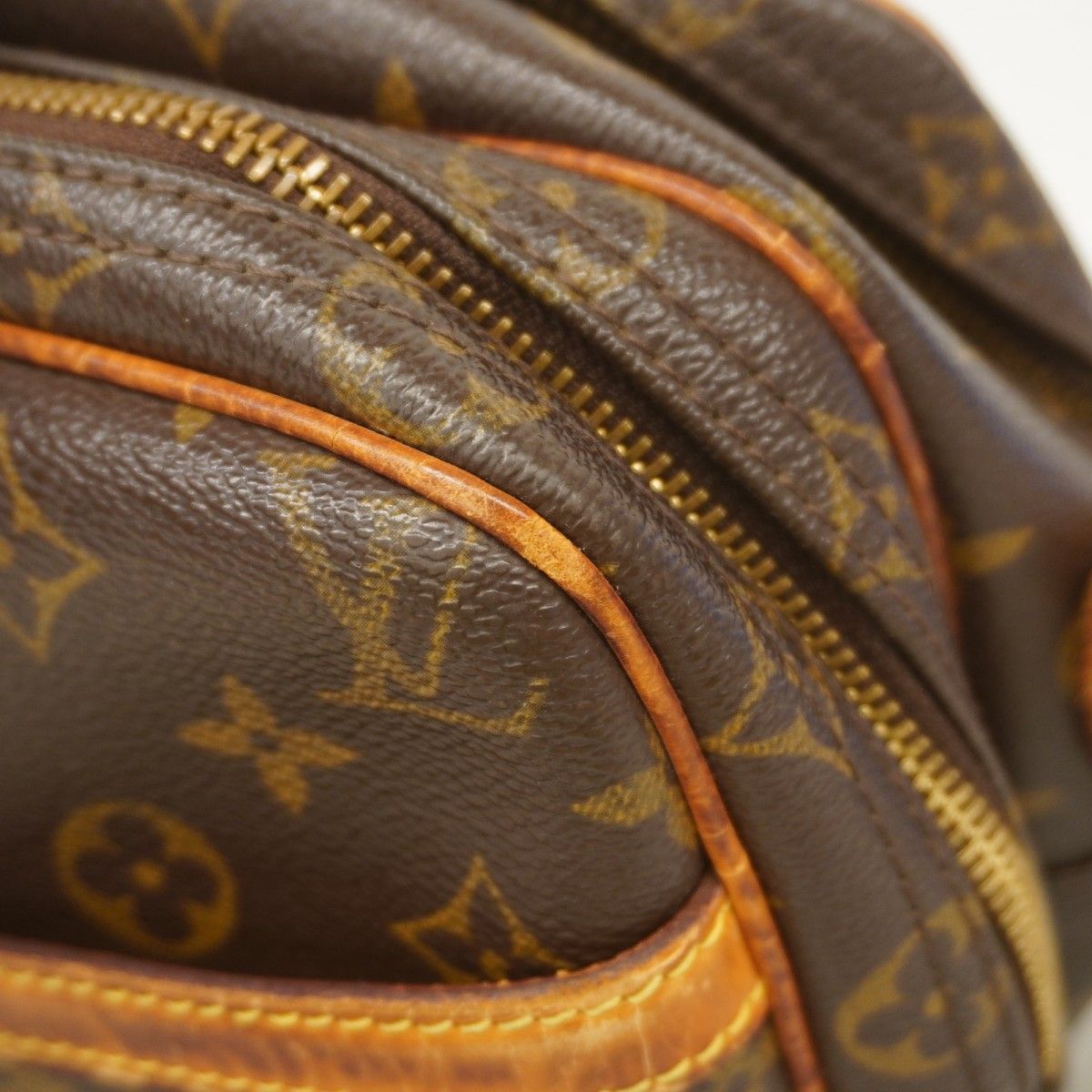 Louis Vuitton Shoulder Bag Monogram Reporter PM Brown — view 7