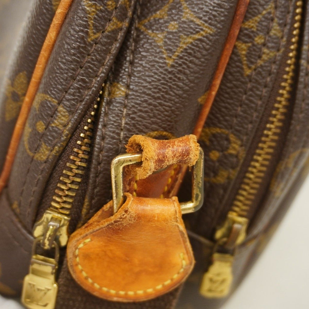 Louis Vuitton Shoulder Bag Monogram Reporter PM Brown — view 8