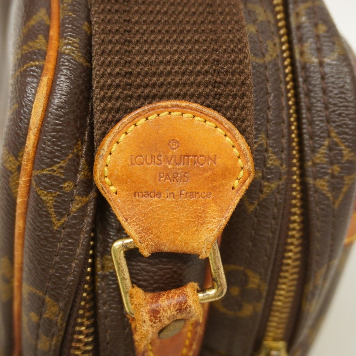 Louis Vuitton Shoulder Bag Monogram Reporter PM Brown — view 5