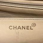 Chanel CC Logo Leather Chain Shoulder Brown — view 4