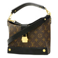 Louis Vuitton Handbag Monogram Bent Box PM Brown 2-Way