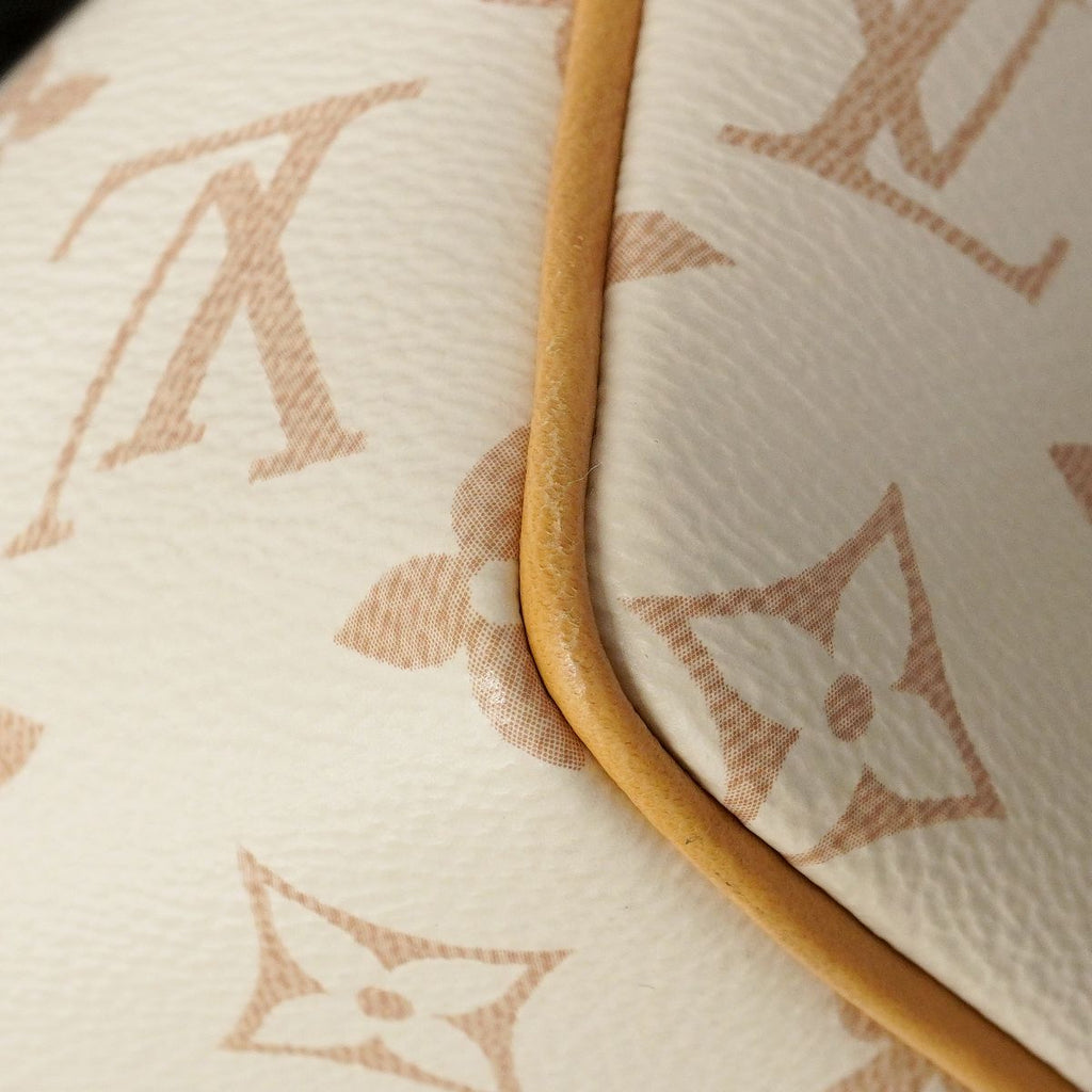 Louis Vuitton Handbag Monogram Dune Speedy Bandouliere 20 Beige Black 2-Way — view 7