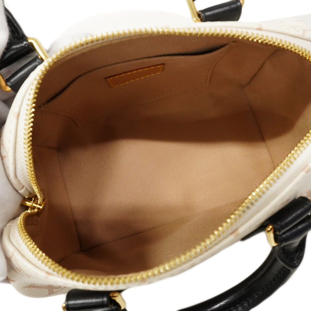 Louis Vuitton Handbag Monogram Dune Speedy Bandouliere 20 Beige Black 2-Way — view 4