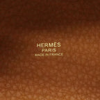 Hermes Handbag Picotin Lock PM Taurillon Clemence Gold — view 5