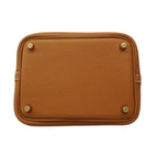 Hermes Handbag Picotin Lock PM Taurillon Clemence Gold — view 3