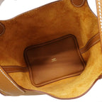 Hermes Handbag Picotin Lock PM Taurillon Clemence Gold — view 4