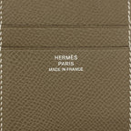 Hermes Card Case Mc2 Veau Epsom Etoupe — view 4