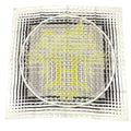 Hermes Scarf Carre 90 24 Faubourg Seconde Ginza Anniversary Silk White Yellow
