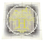 Hermes Scarf Carre 90 24 Faubourg Seconde Ginza Anniversary Silk White Yellow