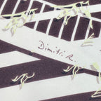 Hermes Scarf Carre 90 24 Faubourg Seconde Ginza Anniversary Silk White Yellow — view 6