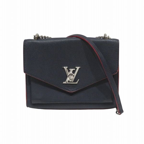 Louis Vuitton My Lockme BB Marine Turnlock Shoulder