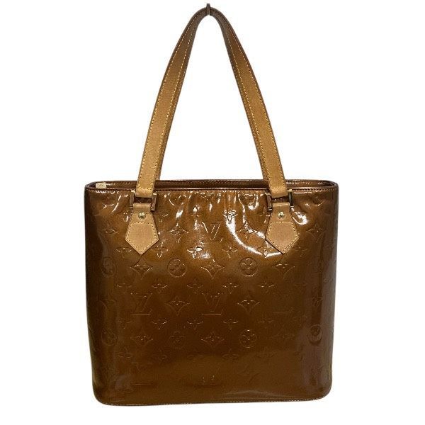 Louis Vuitton Monogram Vernis Houston Blanc Tote — view 2