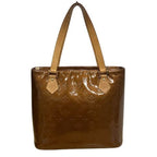 Louis Vuitton Monogram Vernis Houston Blanc Tote — view 2