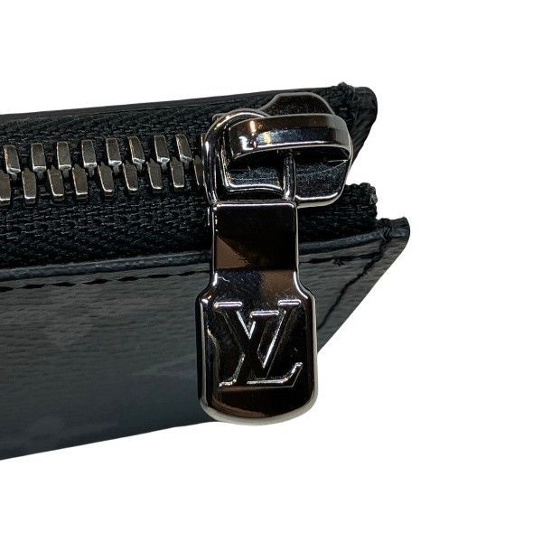 Louis Vuitton Monogram Eclipse Porte Monageur Coin Case — view 7