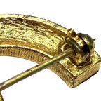 Chanel Rhinestone CC Logo 174 Brooch — view 4