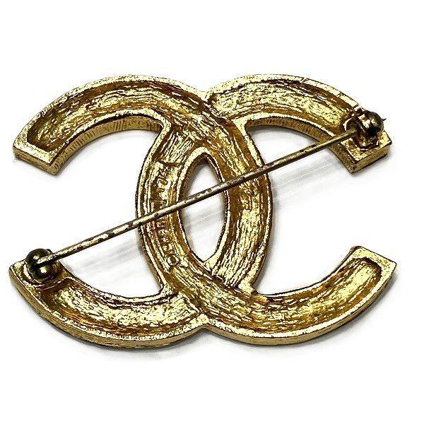 Chanel Rhinestone CC Logo 174 Brooch — view 3
