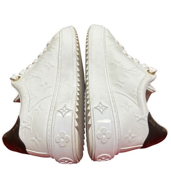Louis Vuitton Monogram Time Out Line White 37 Sneakers — view 7