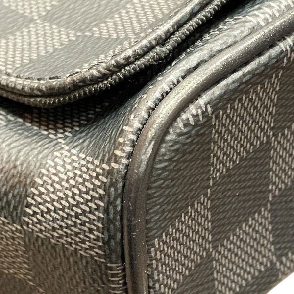 Louis Vuitton Damier Graphite District PM Shoulder — view 6