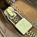 Louis Vuitton Monogram Vernis Houston Blanc Tote — view 6