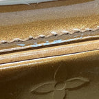 Louis Vuitton Monogram Vernis Houston Blanc Tote — view 7