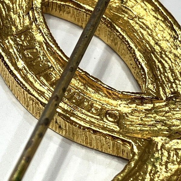 Chanel Rhinestone CC Logo 174 Brooch — view 6