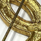 Chanel Rhinestone CC Logo 174 Brooch — view 6