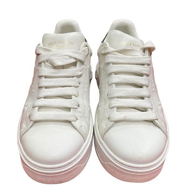 Louis Vuitton Monogram Time Out Line White 37 Sneakers