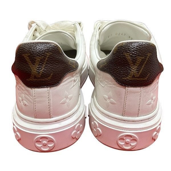 Louis Vuitton Monogram Time Out Line White 37 Sneakers — view 2