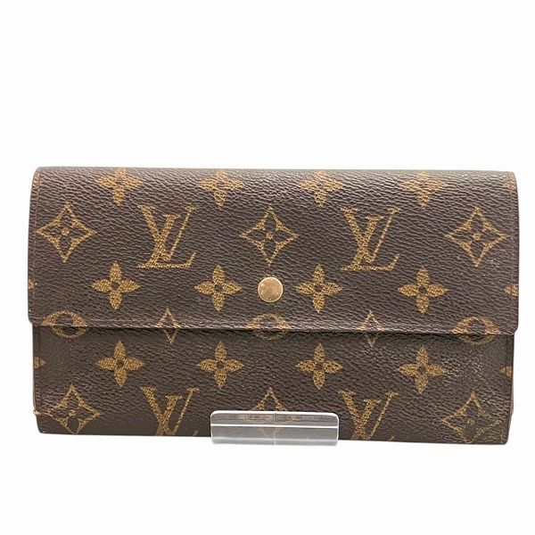 Louis Vuitton Monogram Porte Tresor International Wallet Trifold