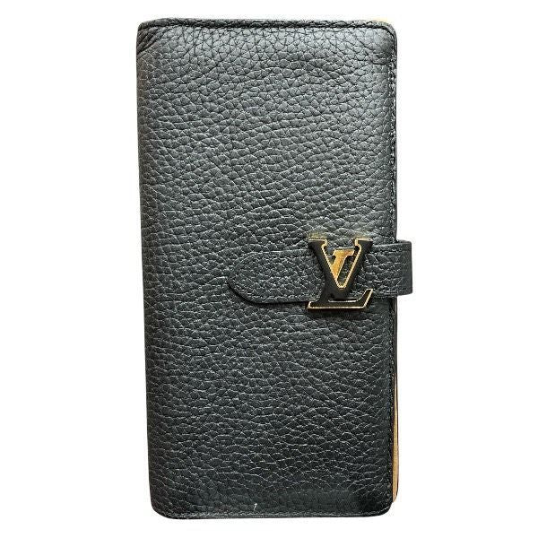 Louis Vuitton Taurillon LV Vertical Wallet