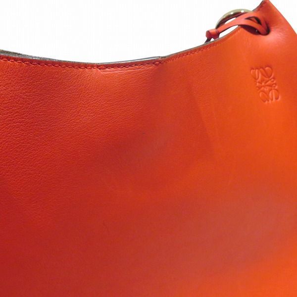 Loewe Fortune Hobo 3way Leather Red Shoulder — view 9