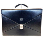 Loewe Anagram Logo Business Briefcase