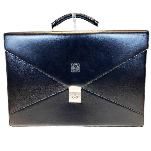 Loewe Anagram Logo Business Briefcase