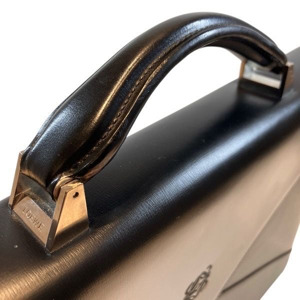 Loewe Anagram Logo Business Briefcase — view 7