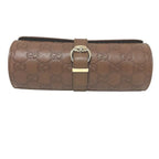 Gucci GG Supreme Brown Watch Case