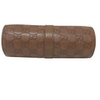 Gucci GG Supreme Brown Watch Case — view 2
