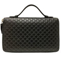 Gucci Micro Guccissima Organizer Document Case Double Zip Around Wallet